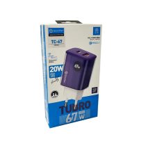 آداپتور شارژر تایپ سی سولوفر Soloffer TC-67 PD 20W adaptor