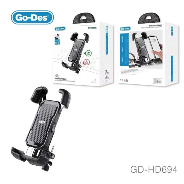 هولدر نگهدارنده گوشی دوچرخه Go-Des GD-HD694 - تصویر 2