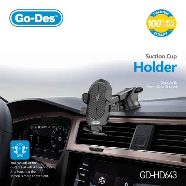 پایه نگهدارنده مکشی گودس مدل GO-DES GO-HD643 - تصویر 2